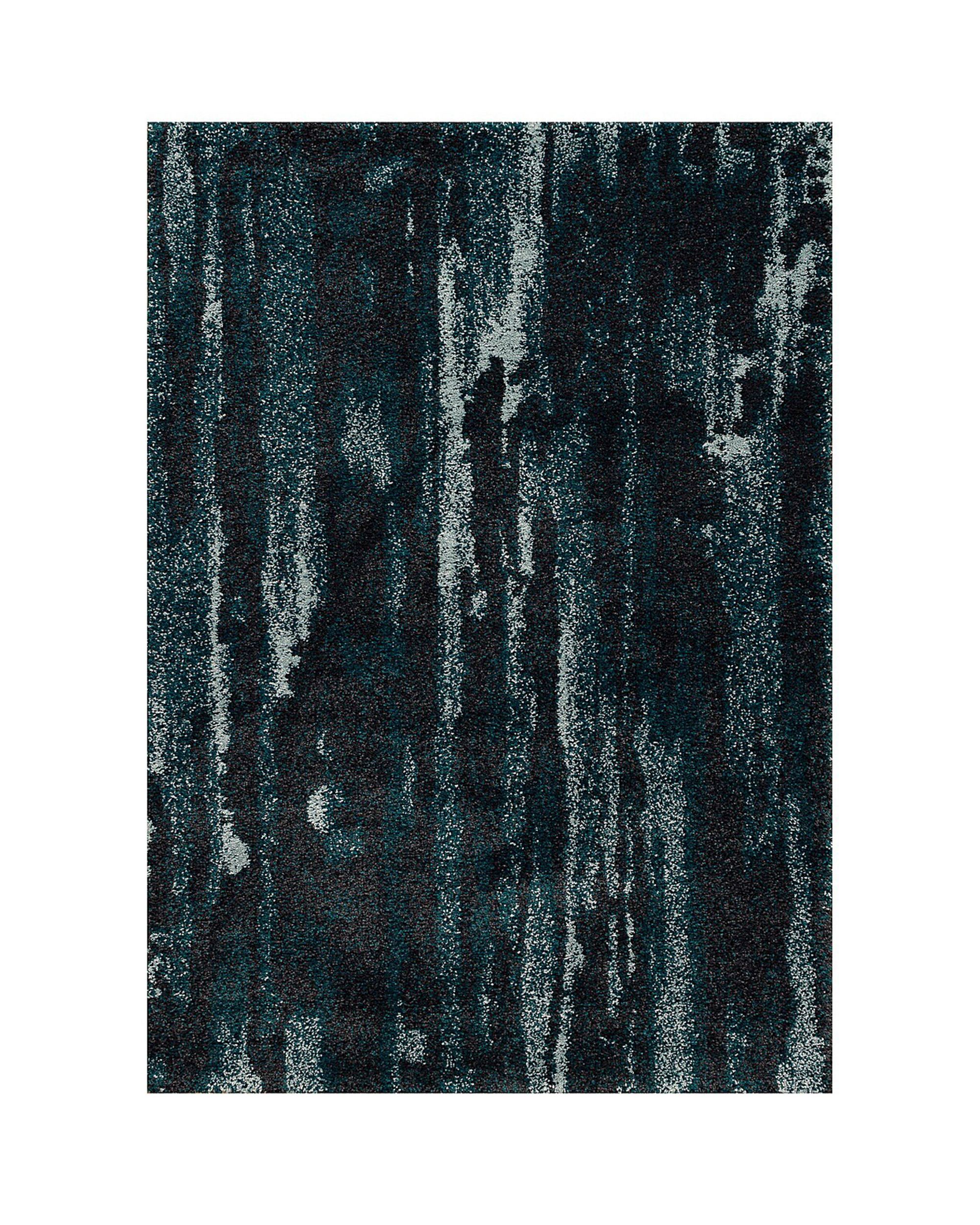 Koberec Softness near black/peacock blue