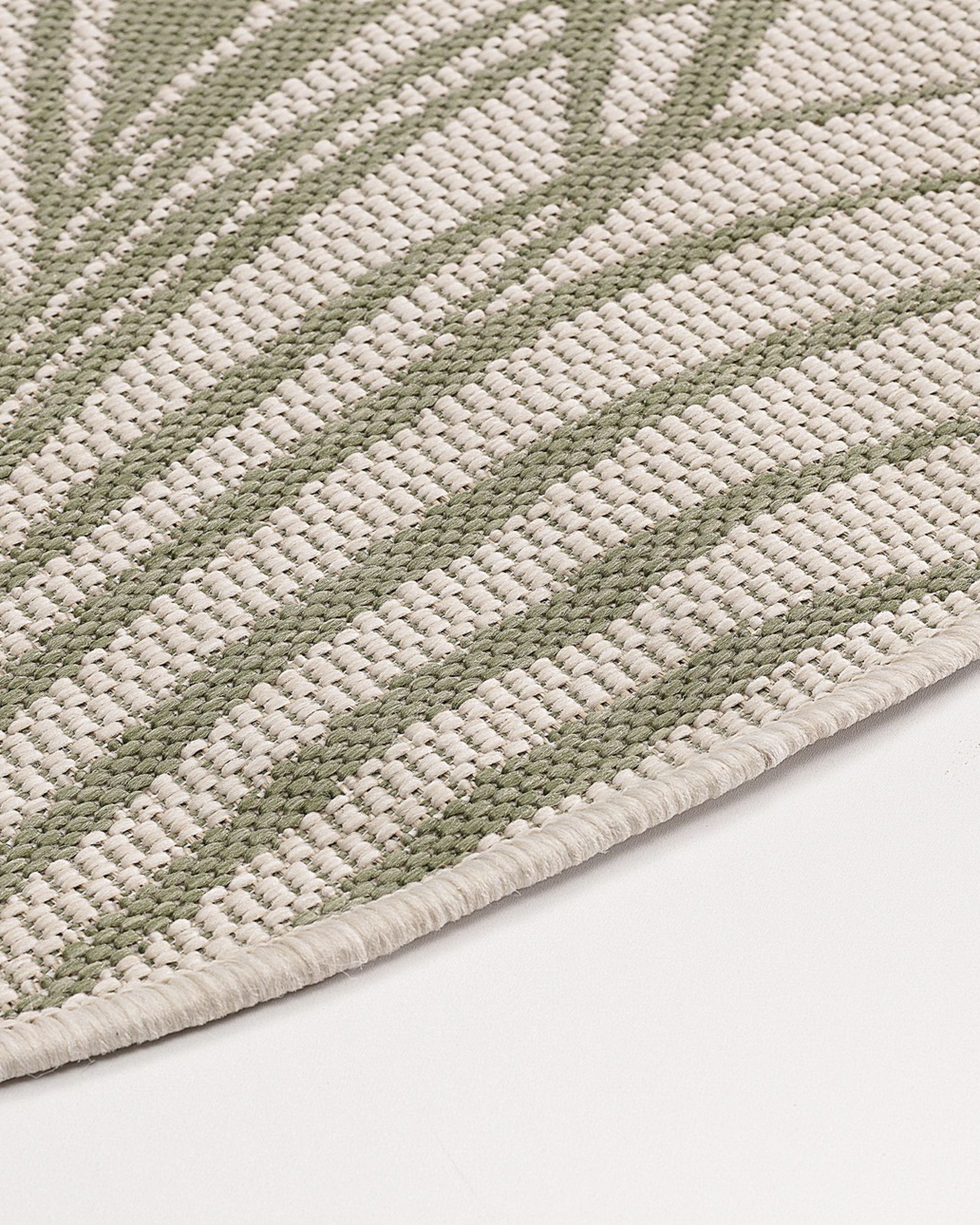 Koberec Lineo beige/jungle green 120cm (hover)