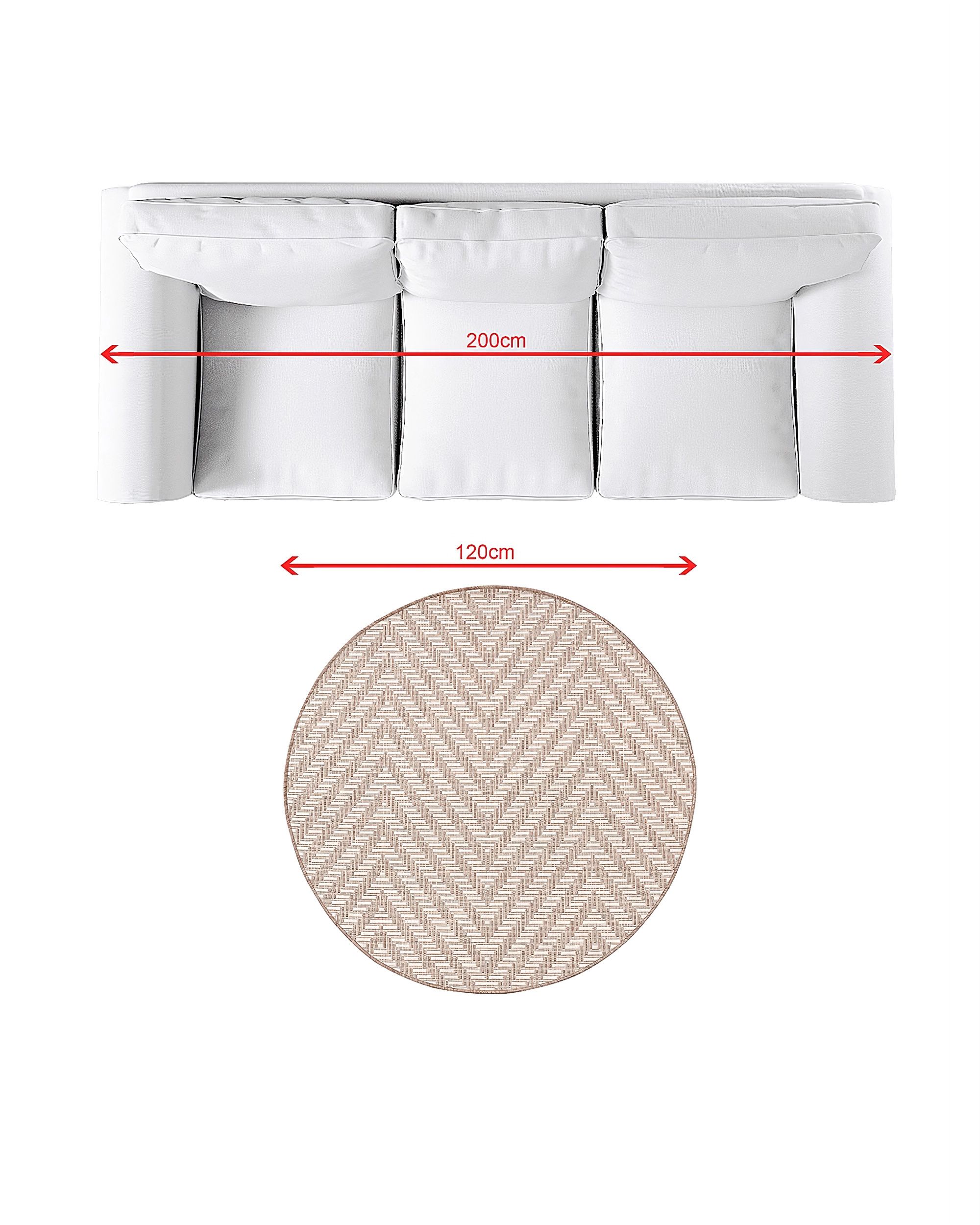 Koberec Lineo beige 4