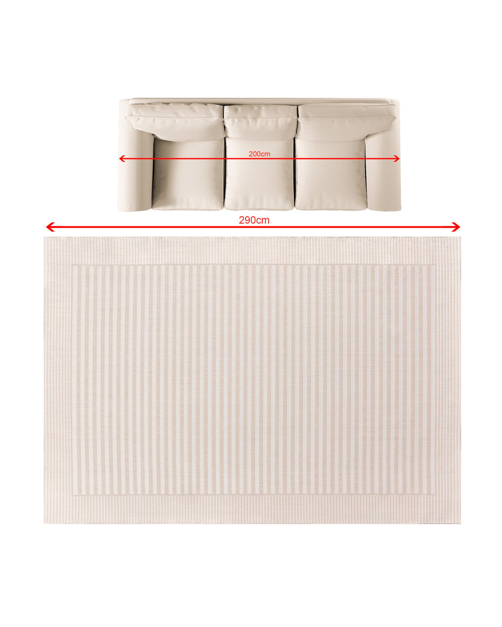 Koberec Lunara cream 6