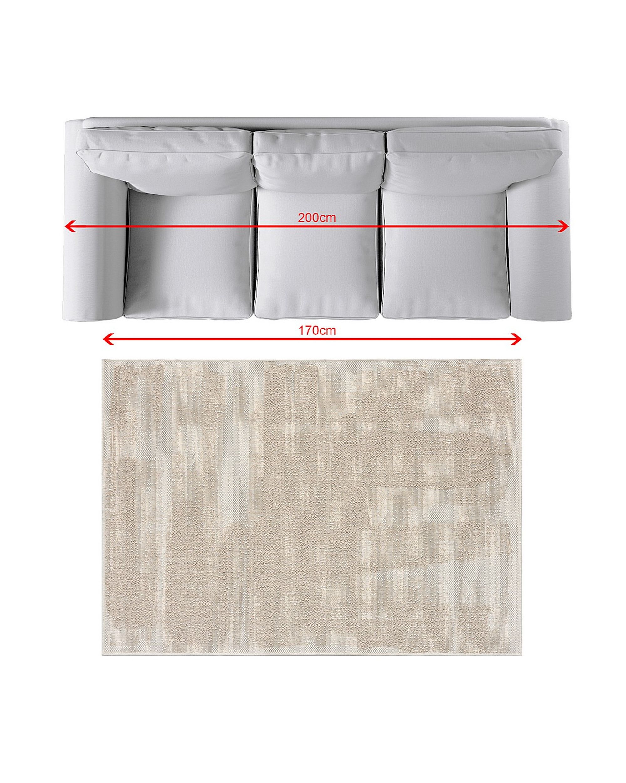 Koberec Abstract Beige II 6