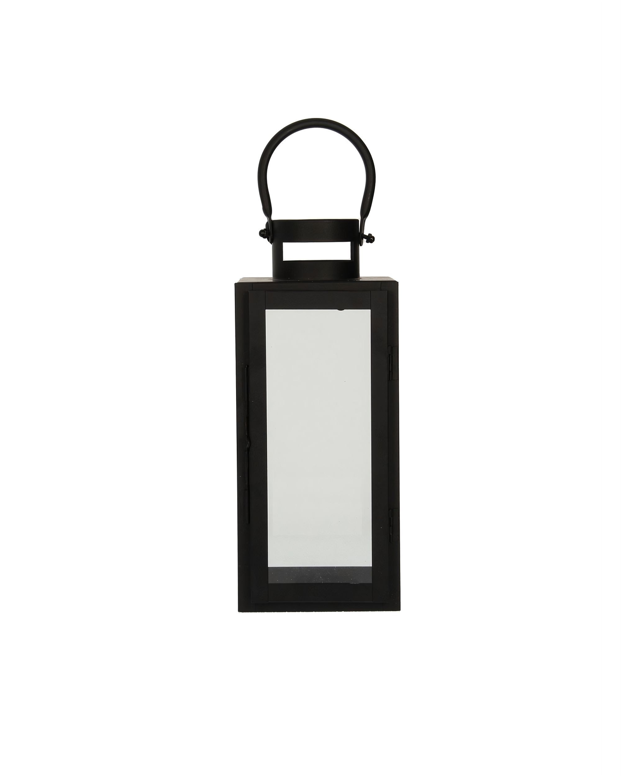 Kovová lucerna  Elegance black výška 30cm