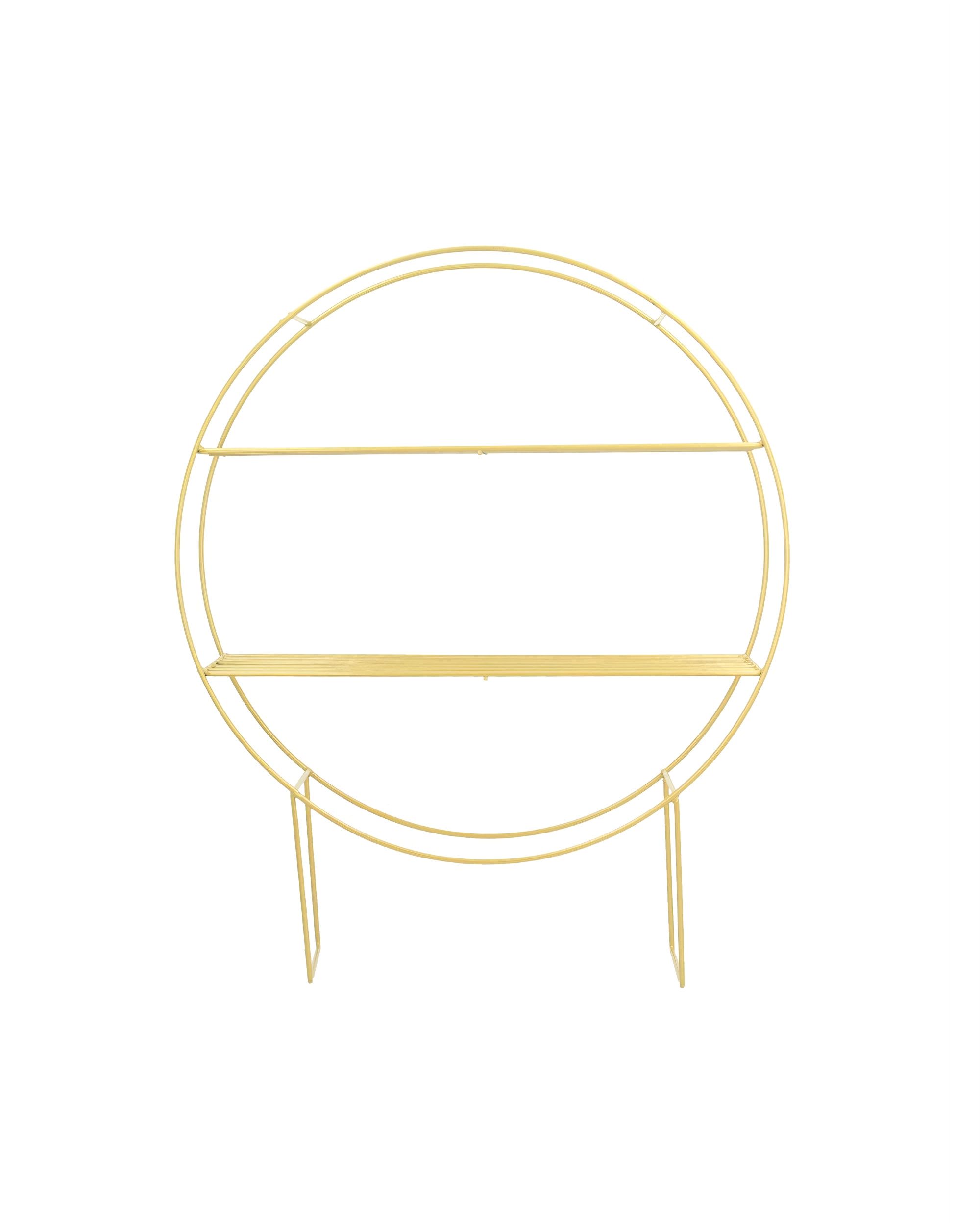 Stojan - polička Chicago gold výška 60,5cm (hover)