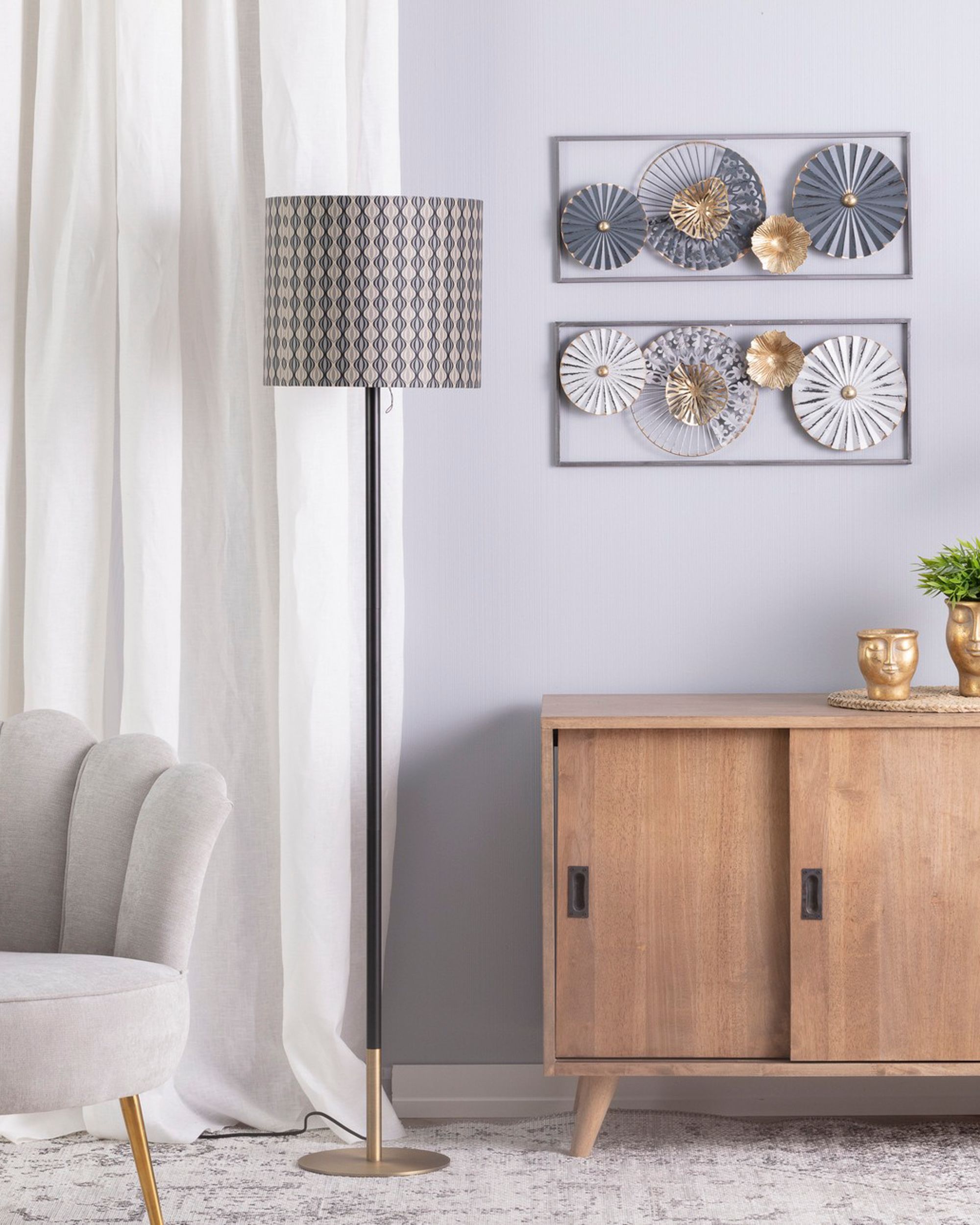Stojací lampa Hailey Hailey Patterns 163cm (hover)