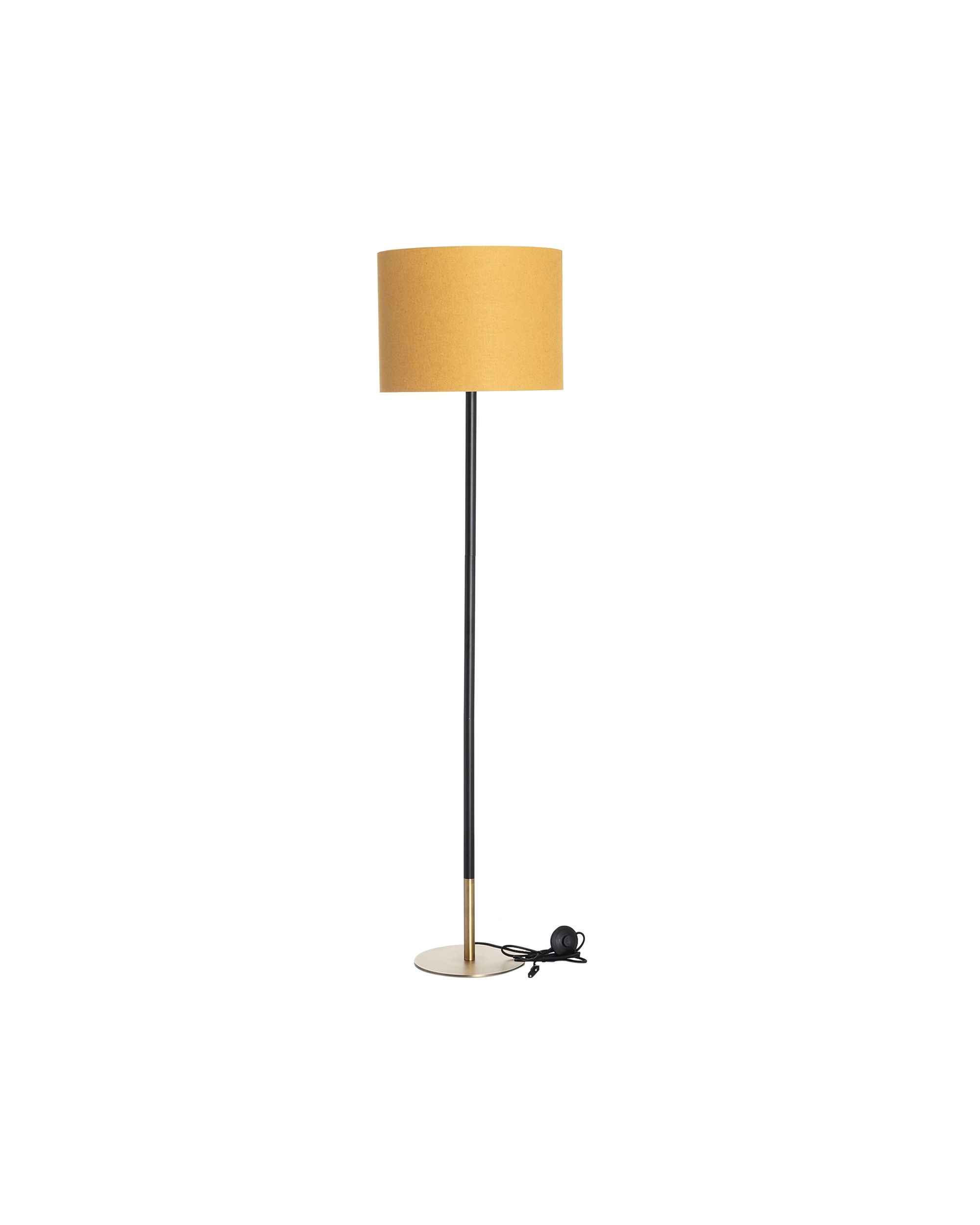 Stojací lampa Hailey Yellow 163cm
