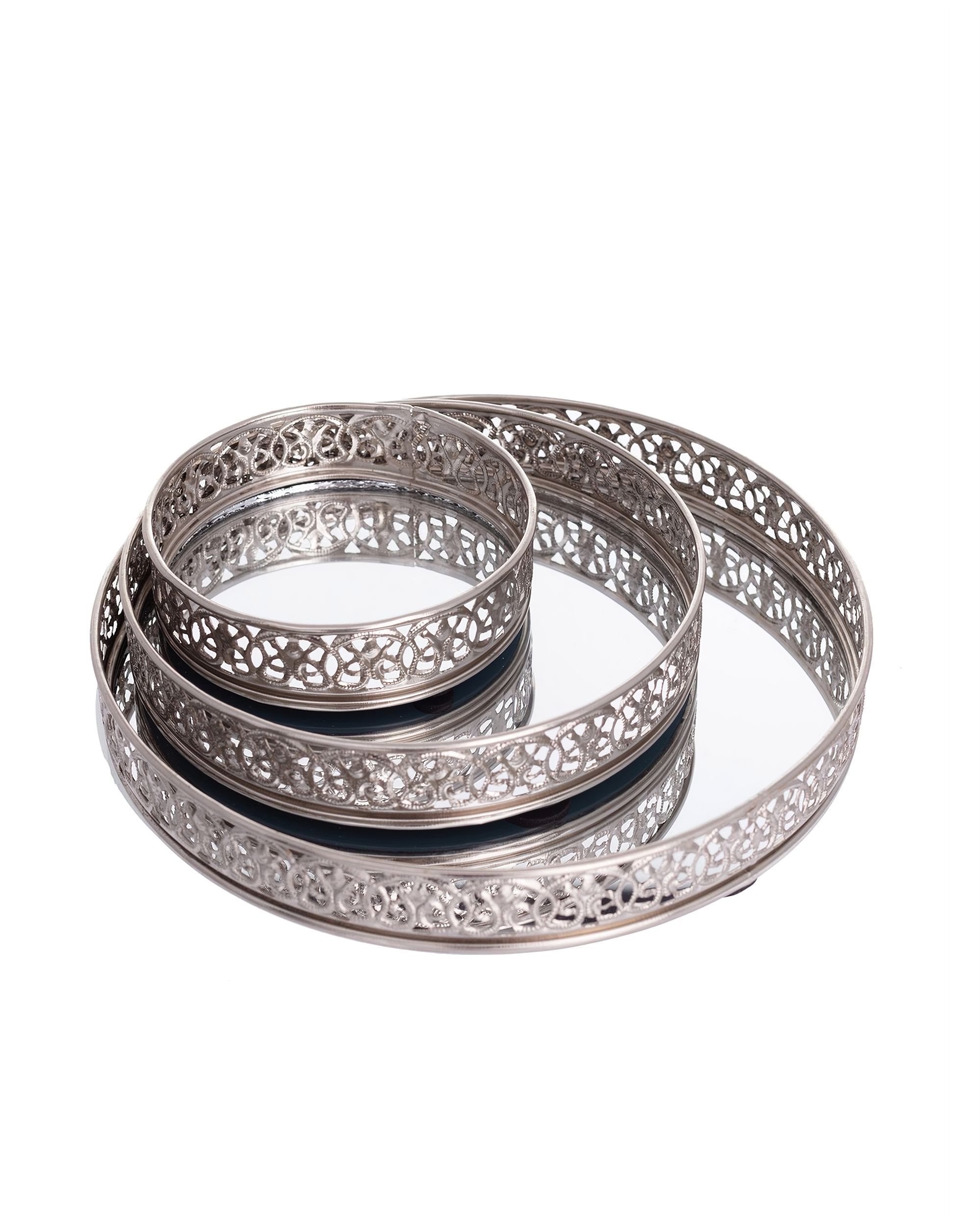 Sada podnosů Judith 3ks silver