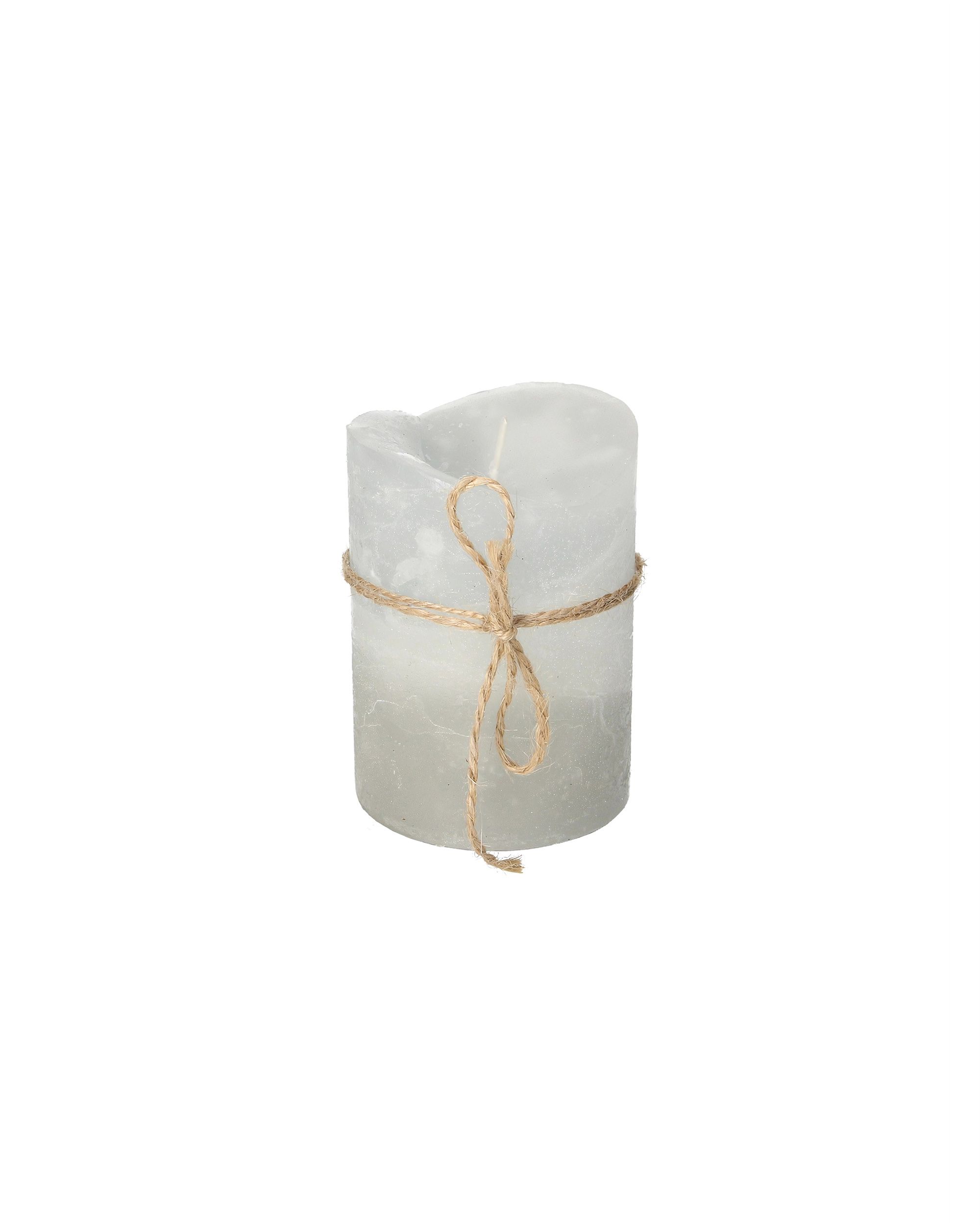Svíčka Dorotea 10cm grey cristal