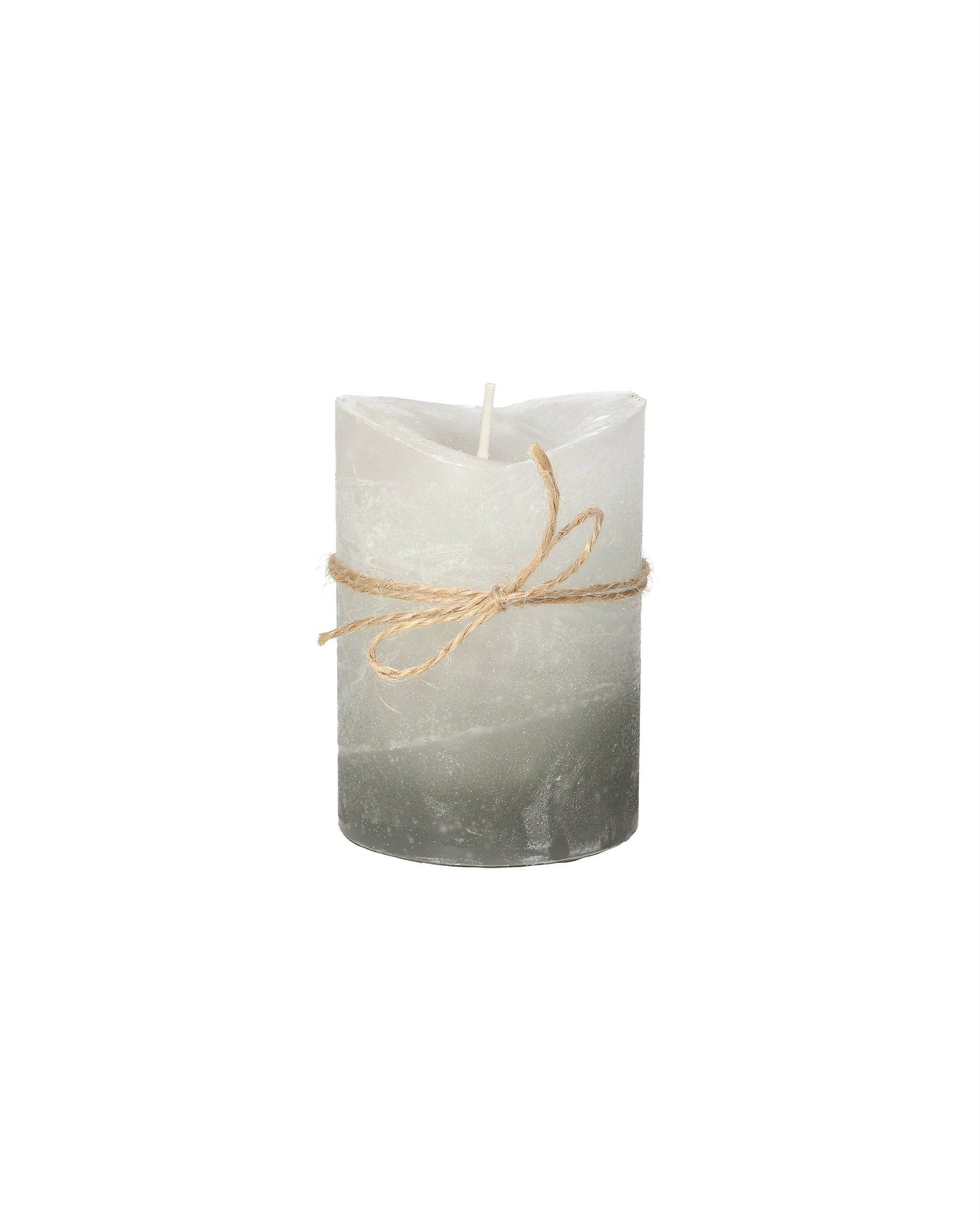 Svíčka Dorotea 10cm dark grey cristal