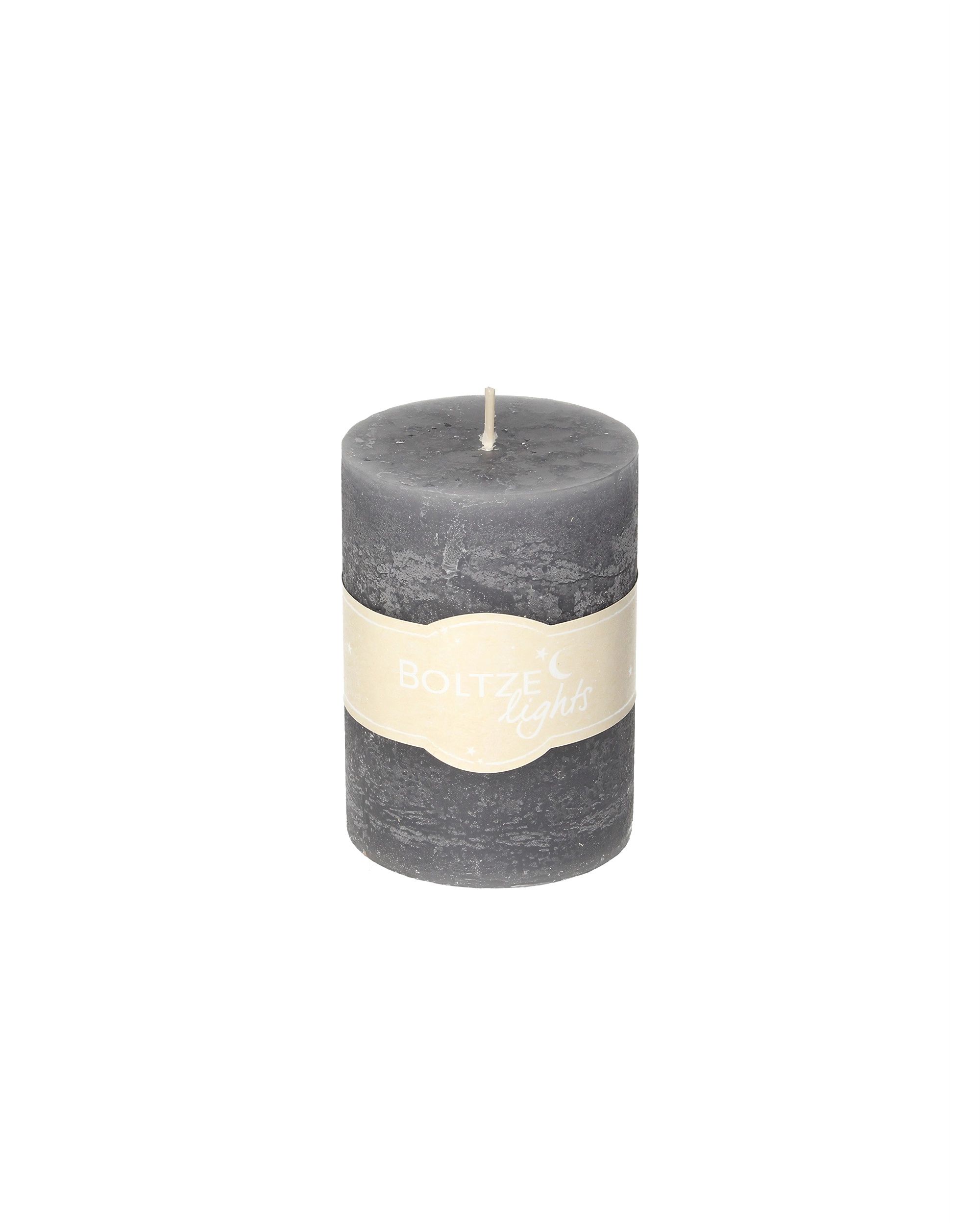 Svíčka Lea 10cm dark grey