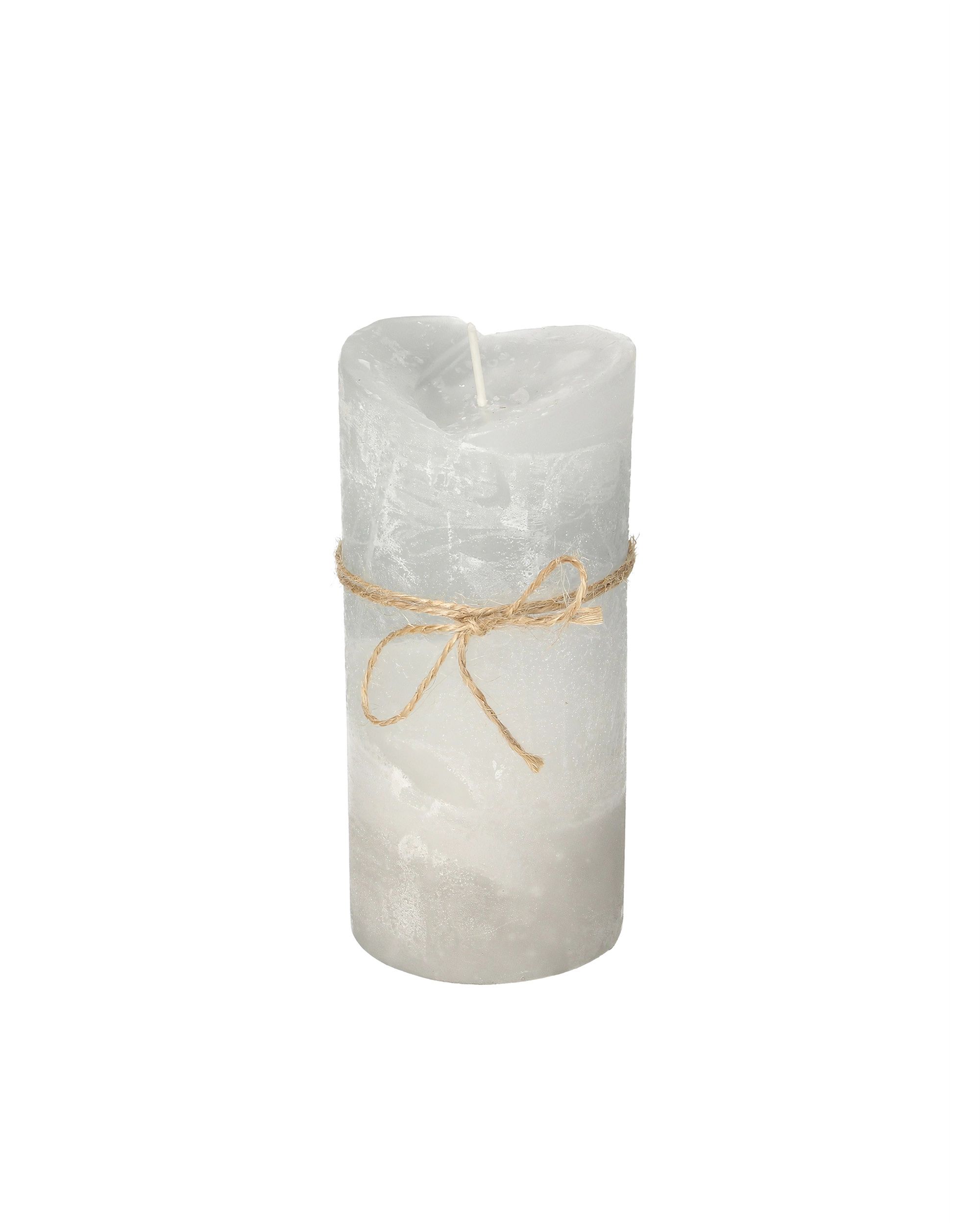 Svíčka Dorotea 15 cm grey cristal