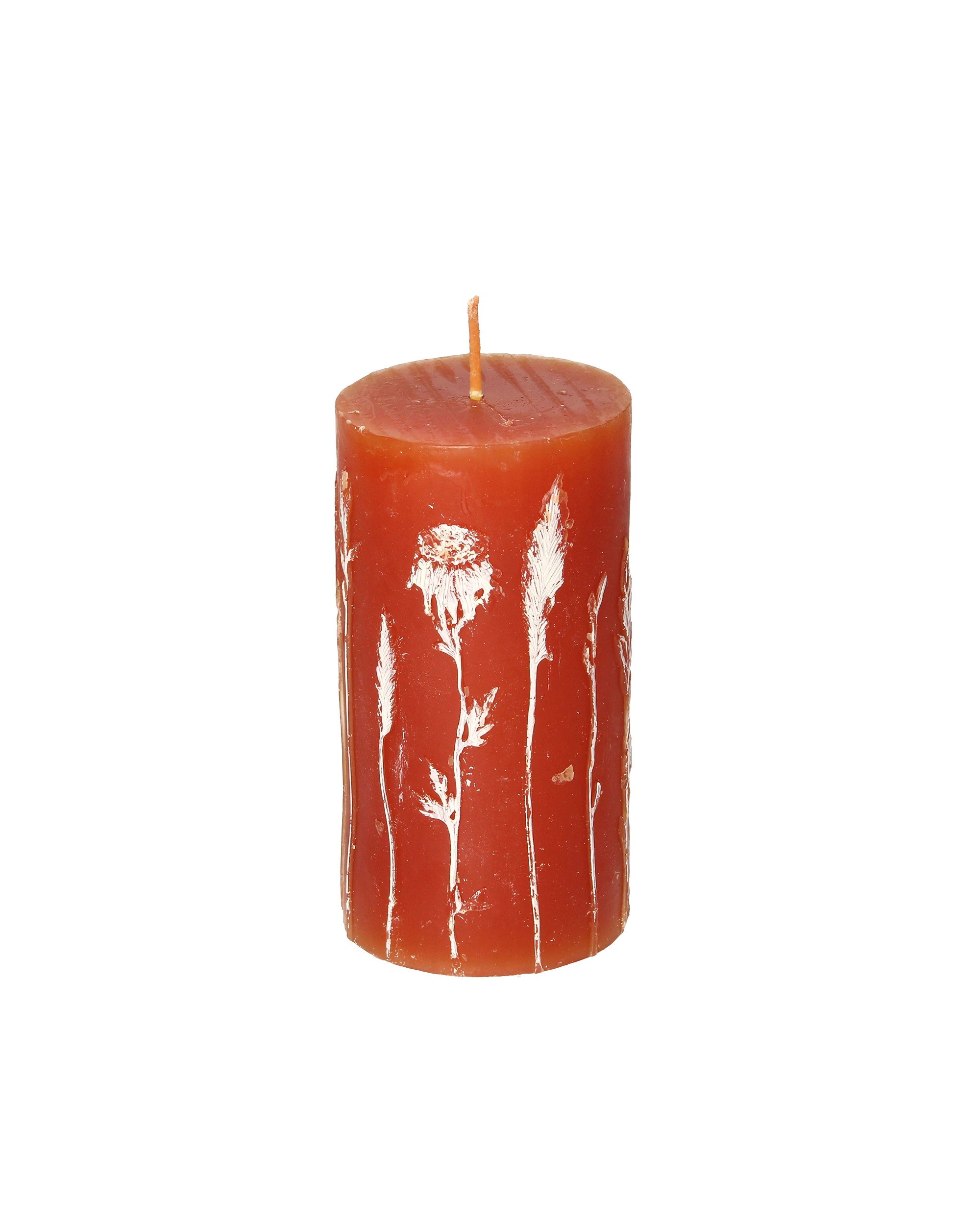 Svíčka Giulia 13cm orange