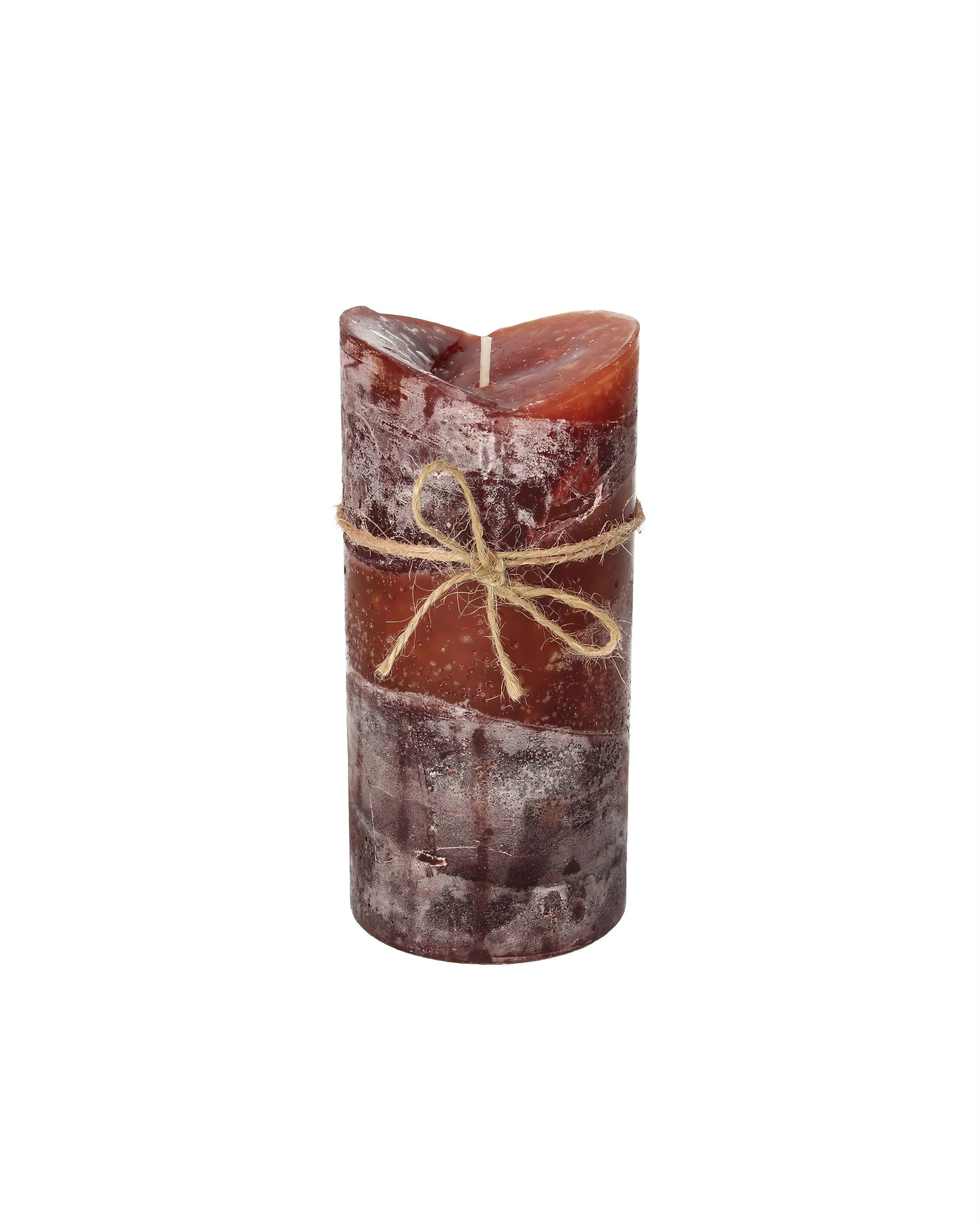Svíčka Dorotea 15cm burgund