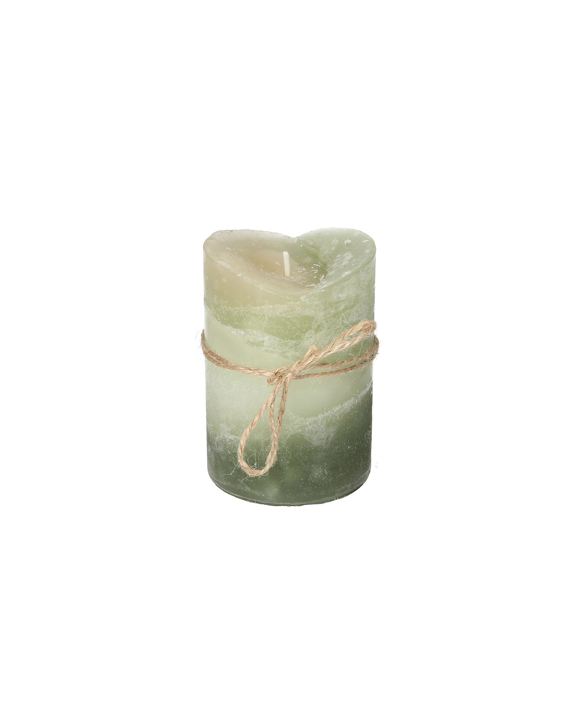 Svíčka Dorotea 10 cm olive