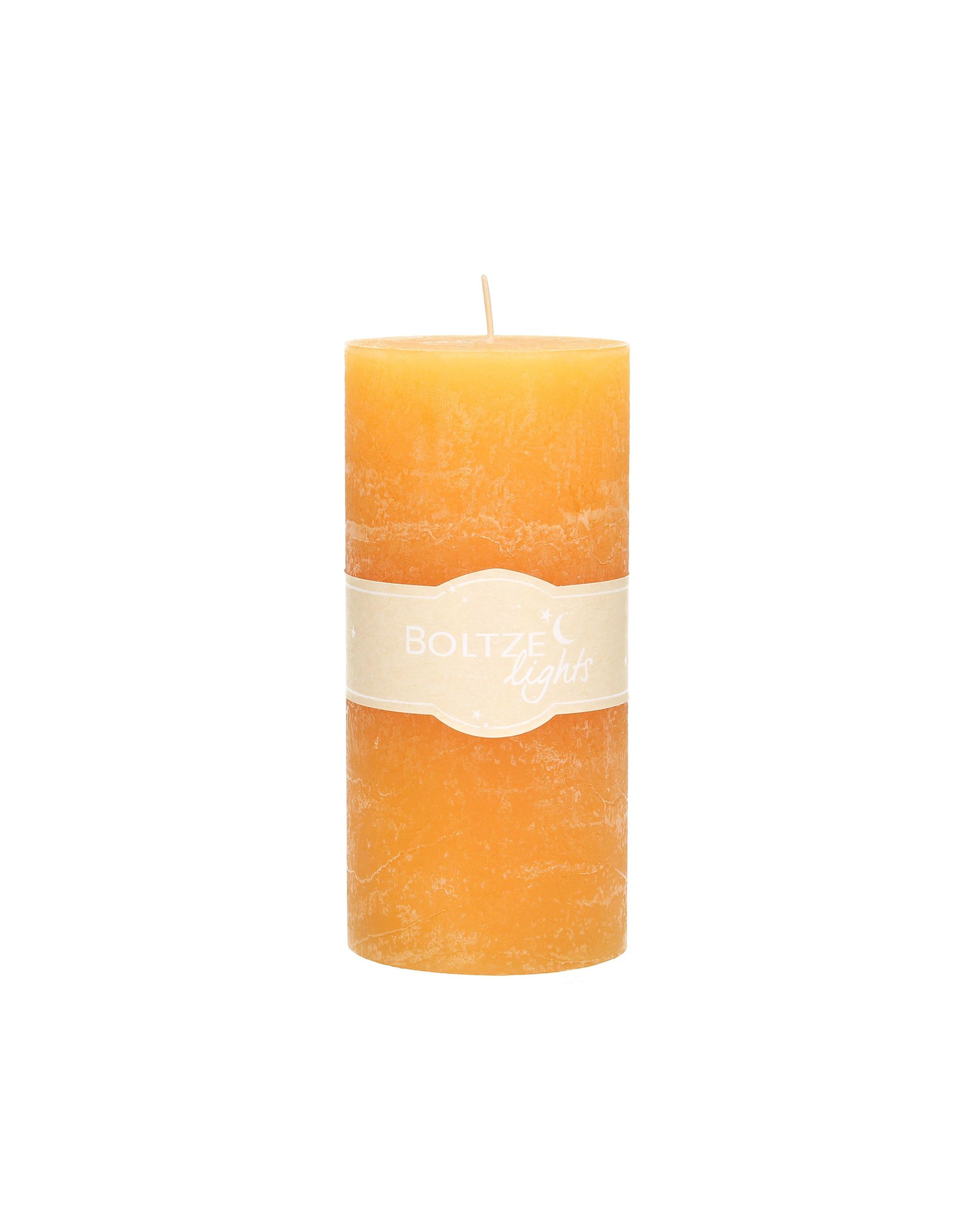 Svíčka Lea 15cm peach