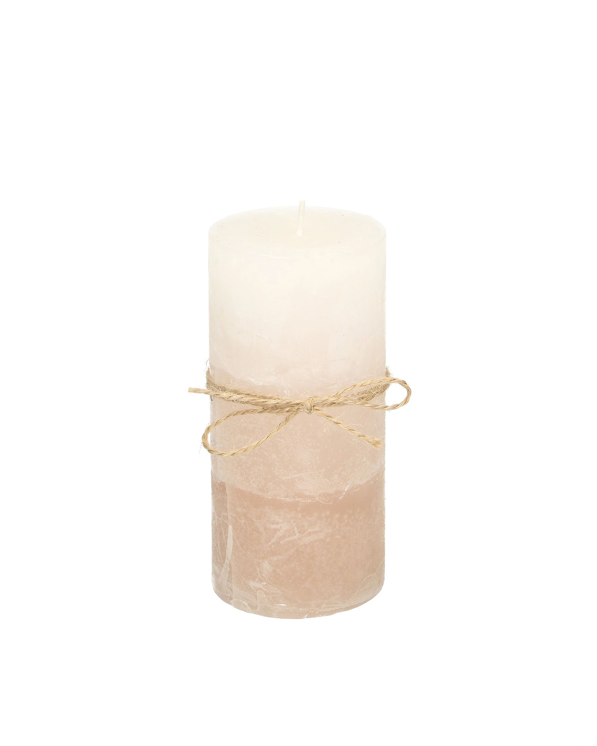 Svíčka Silvia 14cm beige