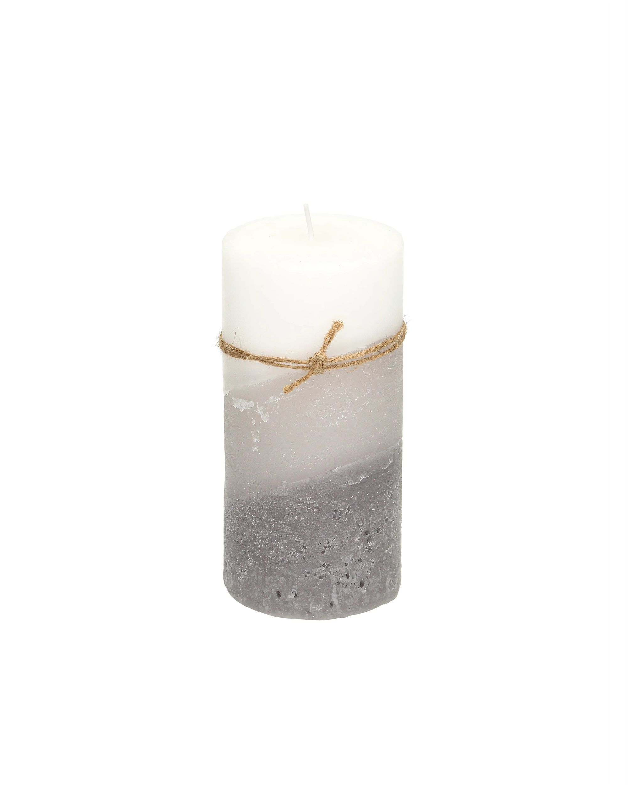 Svíčka Lucia 14cm marble grey
