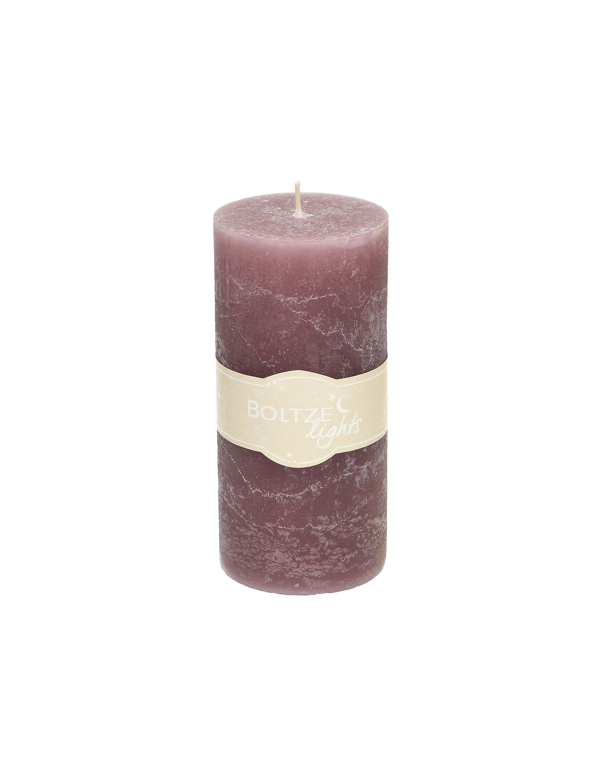 Svíčka Lea 15cm lilac
