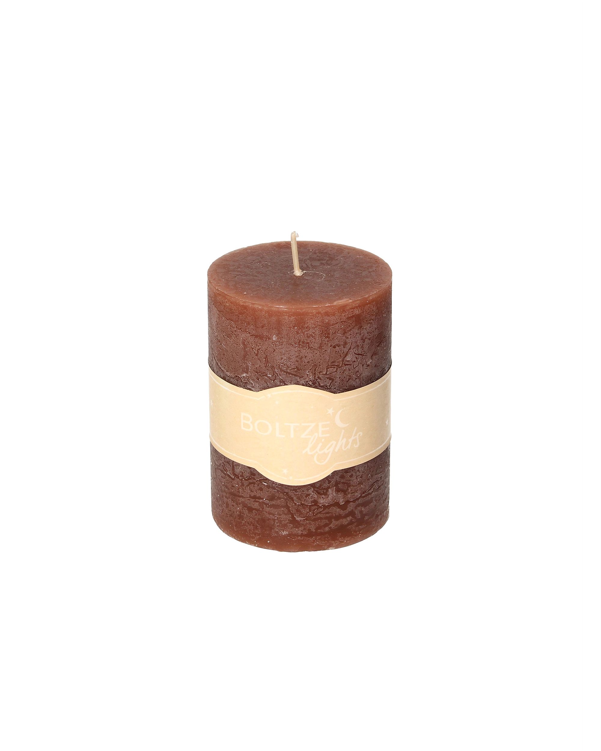 Svíčka Lea 10cm brown