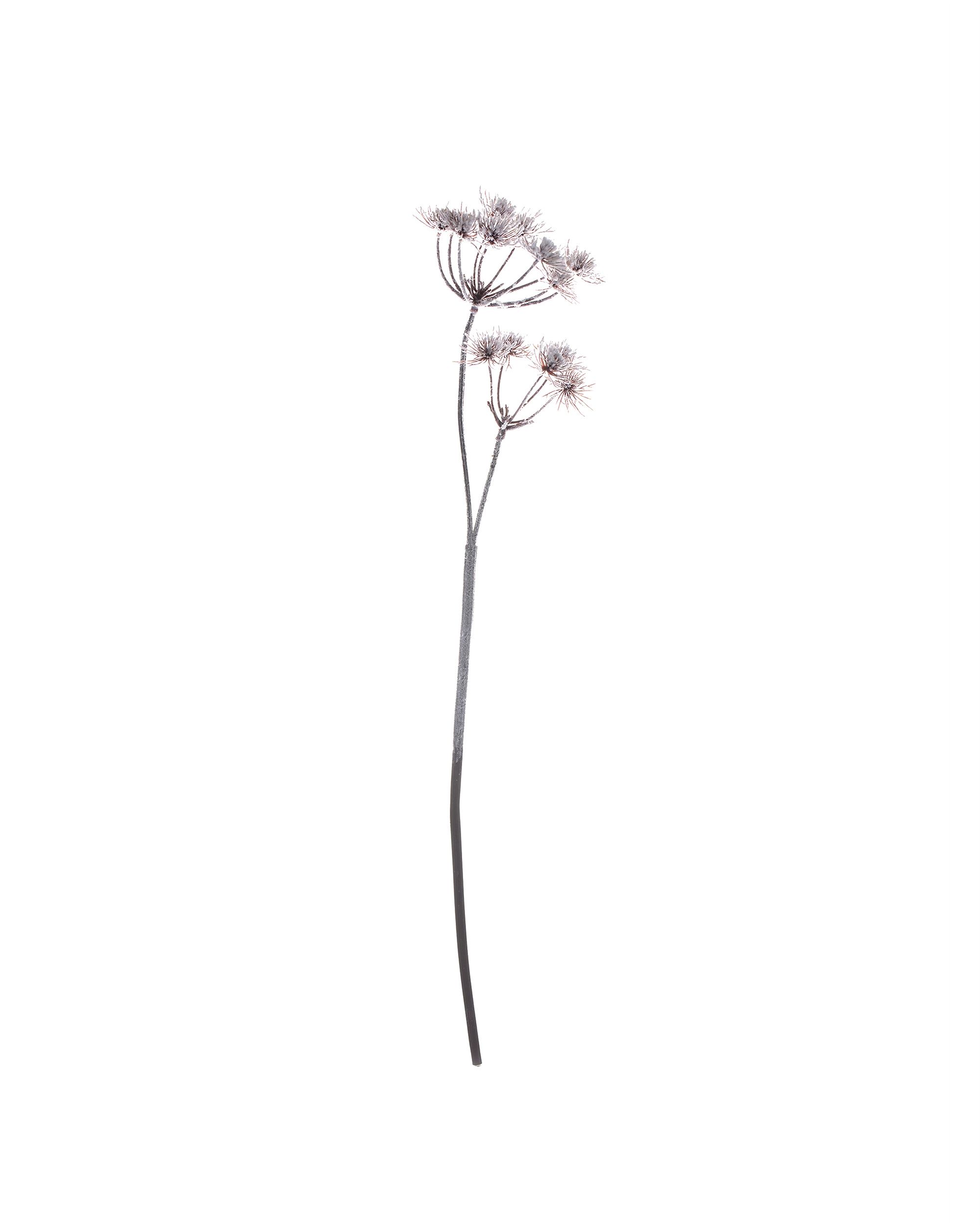Větvička Thistle white 100cm