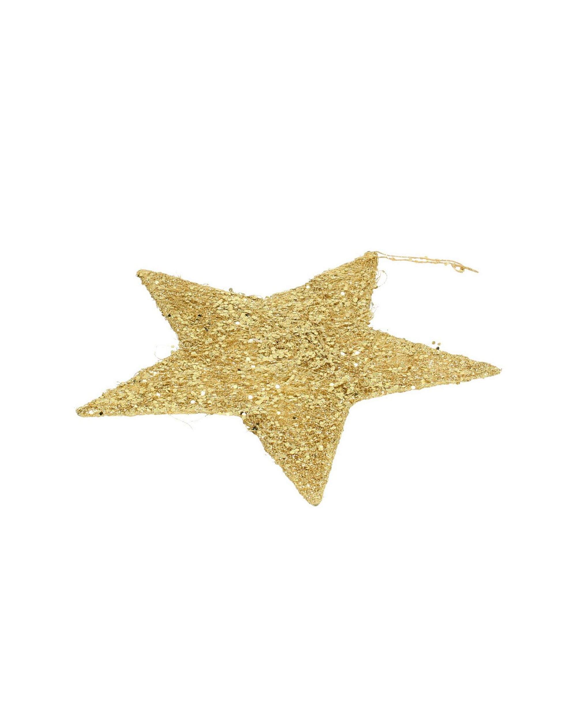 Dekorace Golden Star 25cm (hover)
