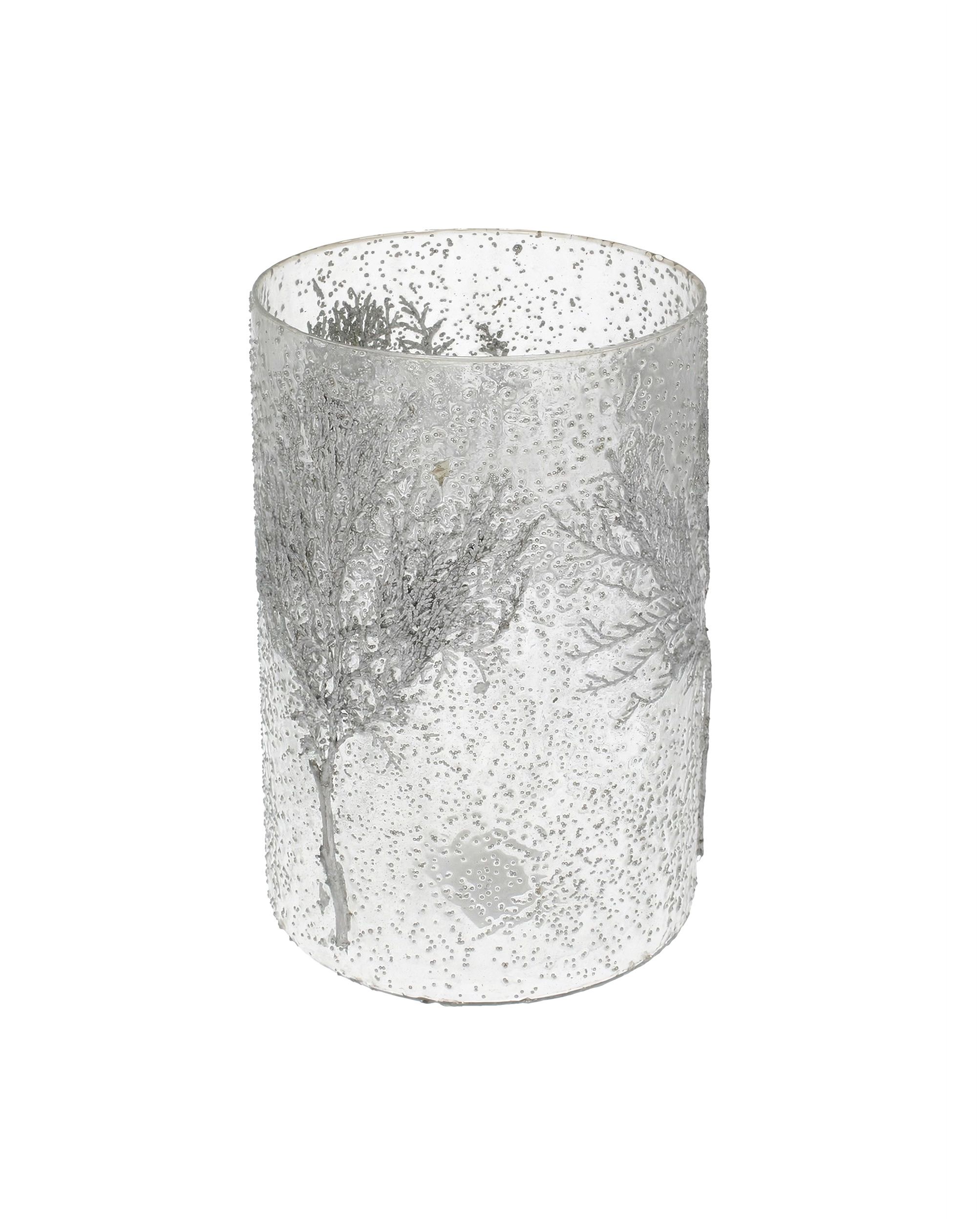 Svícen Twig I ⌀15cm silver