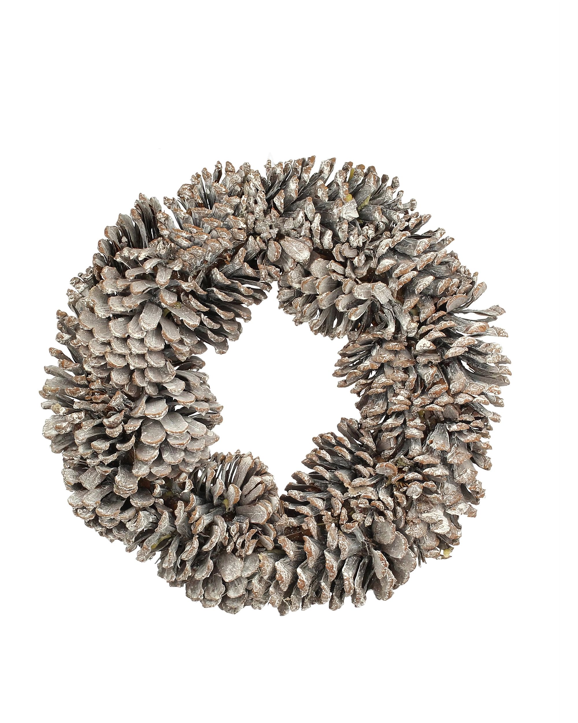 Věnec Winter Cone ⌀30cm natural