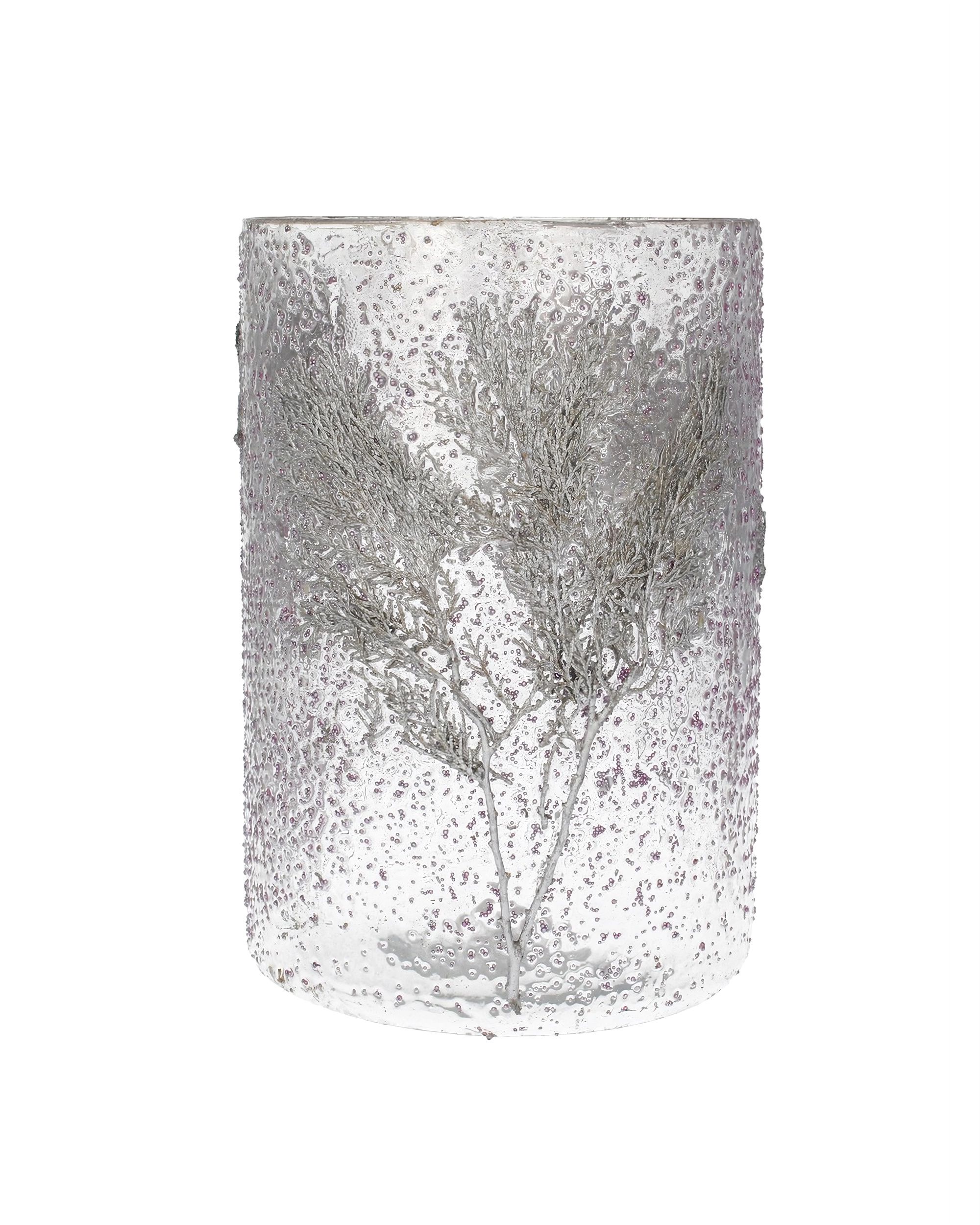Svícen Twig II ⌀20cm silver