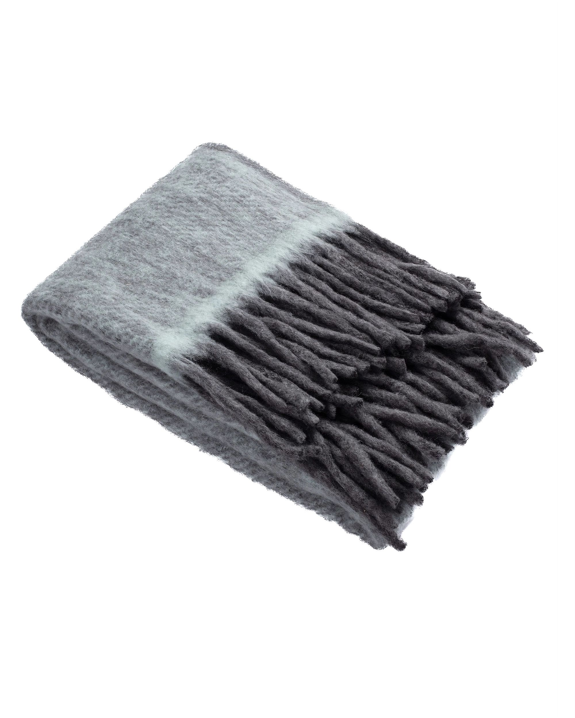 Pléd Cozy 130x170cm grey-mint