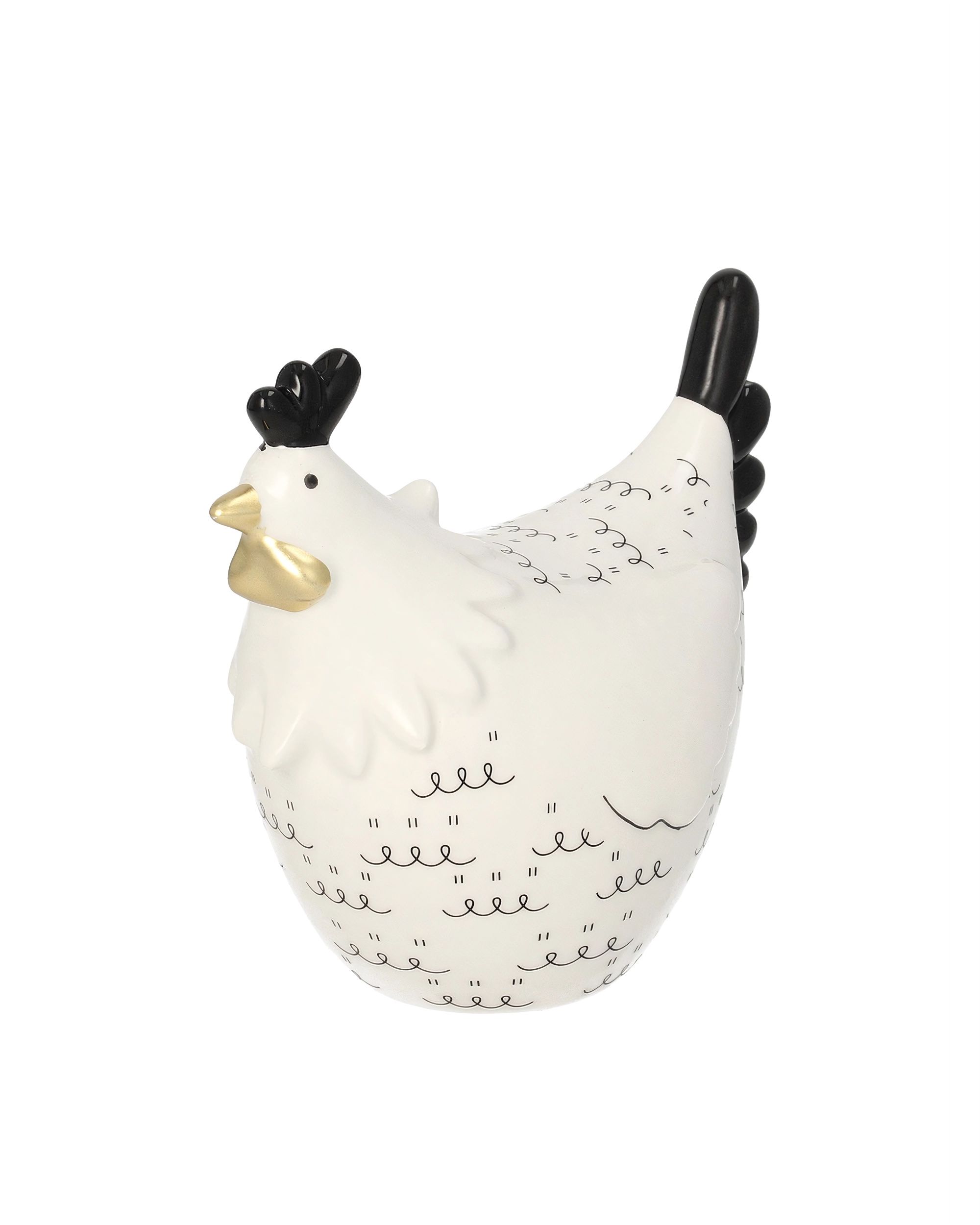 Figurka Fancy Hen 16x9x13cm