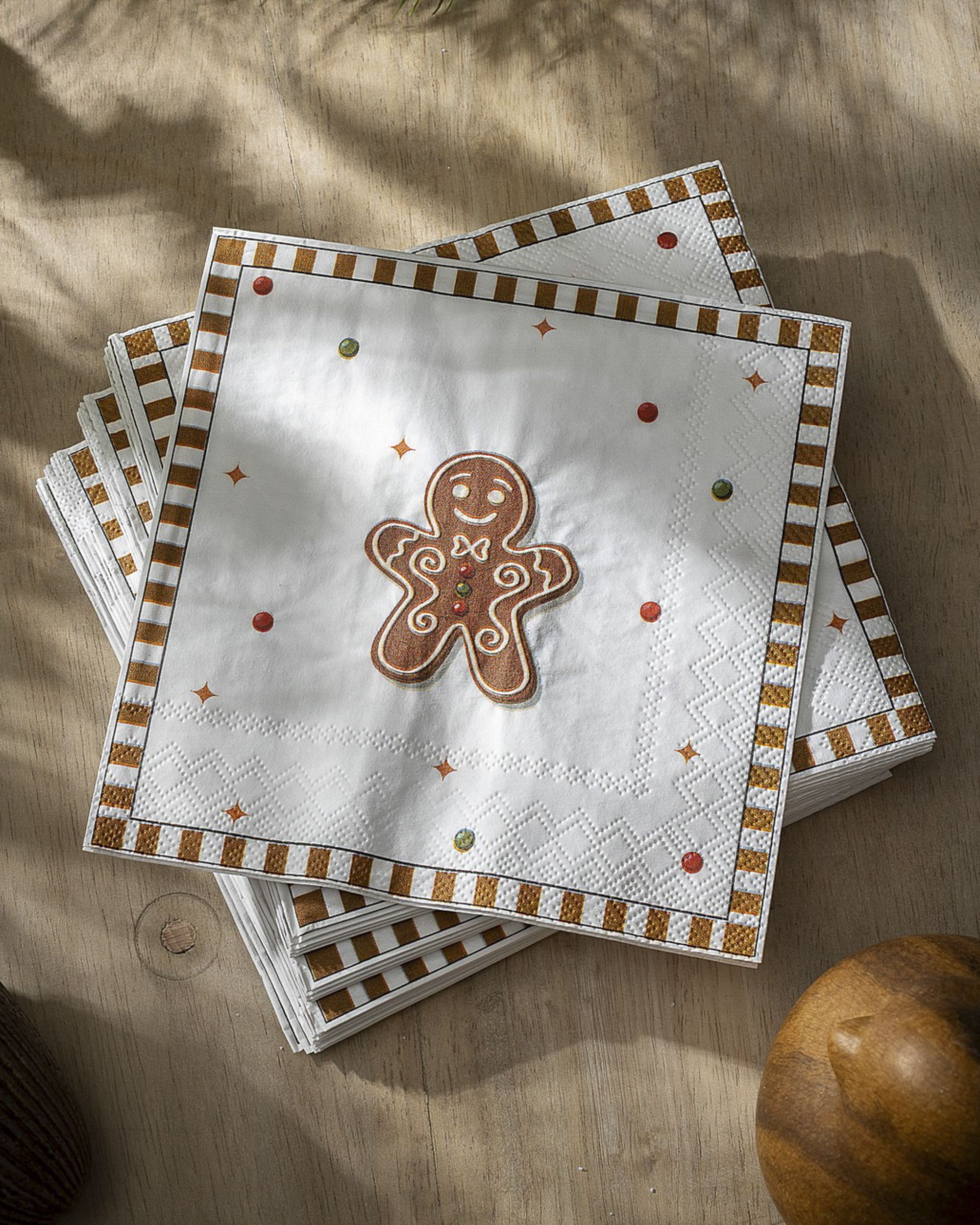 Vánoční ubrousky Cookie I 20 szt. (hover)