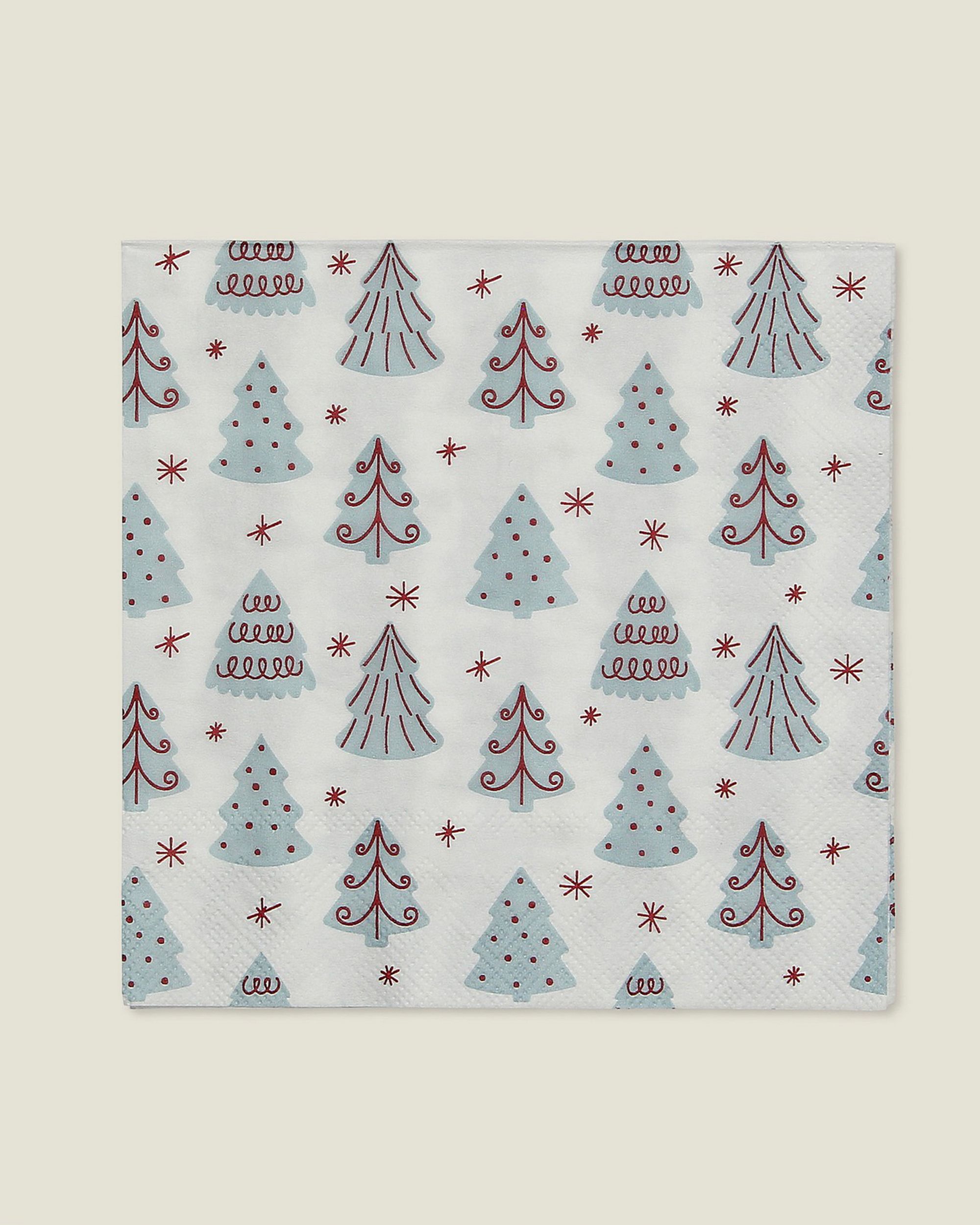 Vánoční ubrousky Winter Trees I 16x16 cm