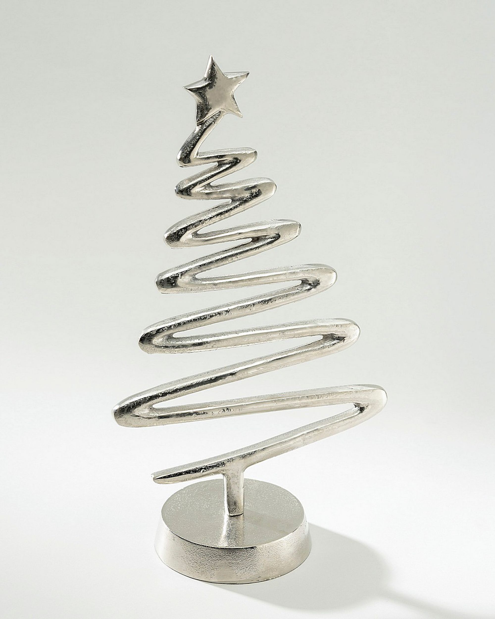 Stojící dekorace Silver Tree I 17x11x31 cm