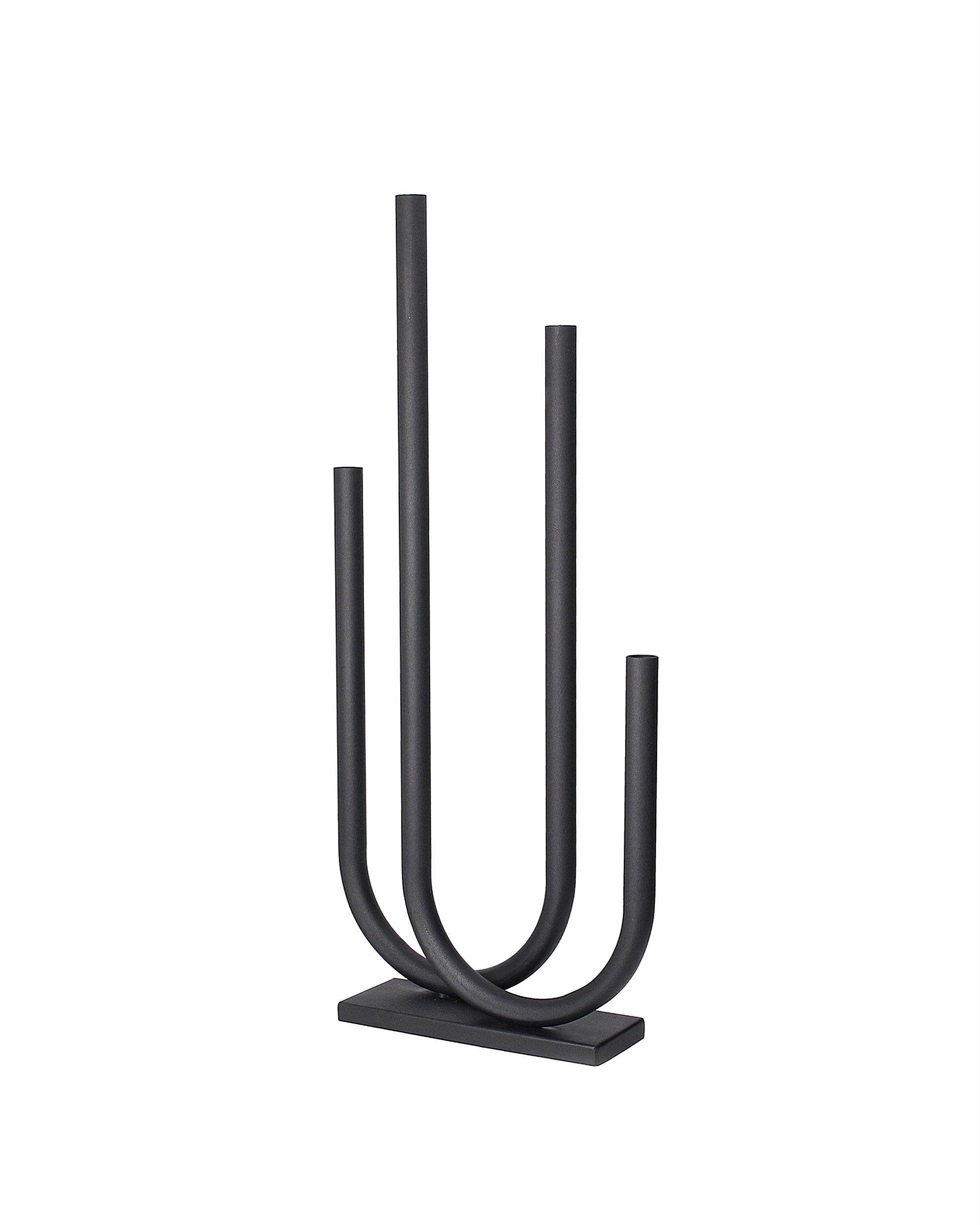 Metalový svícen Sculptura 30x9x69 cm