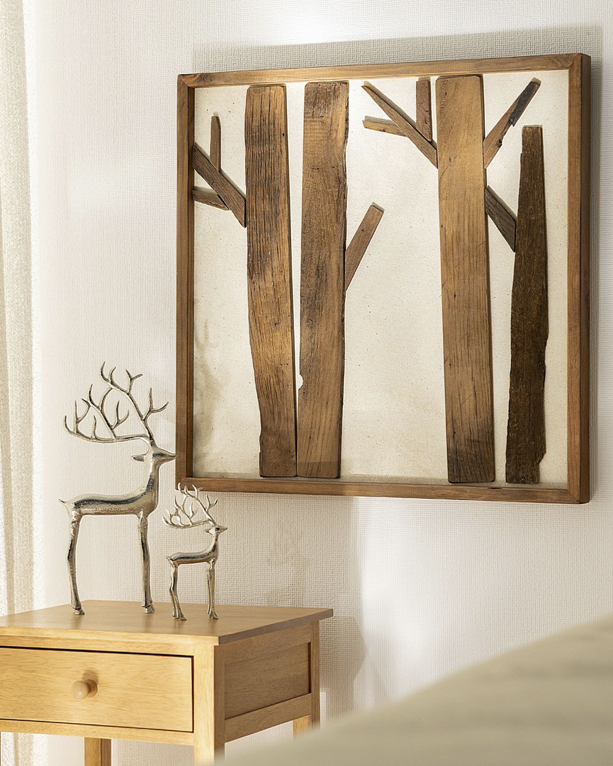 Figurka Silver Deer I 36 cm (hover)
