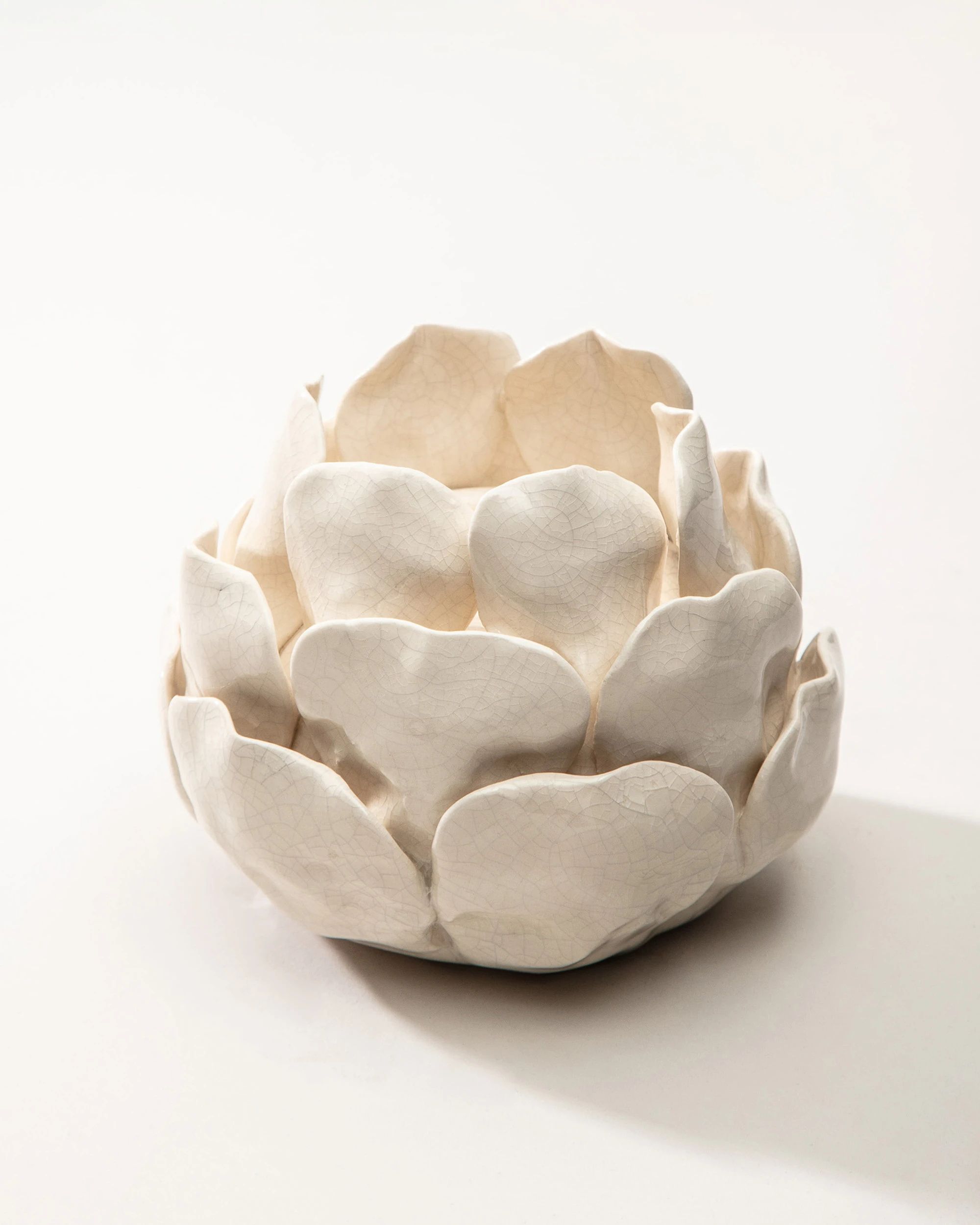 Svícen Flower Petals I 14x14x10 cm
