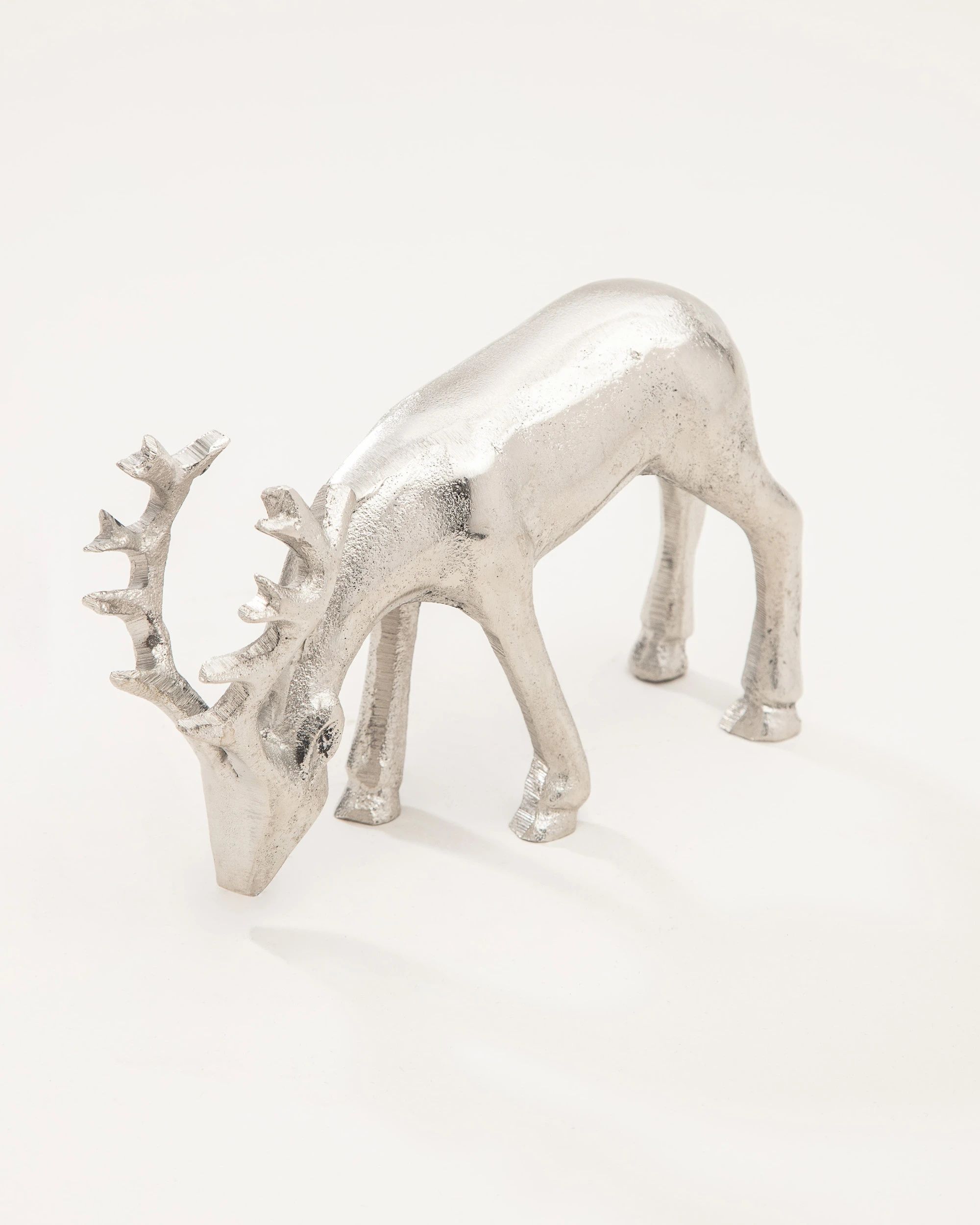 Figurka Silver Deer III 18x5x11 cm