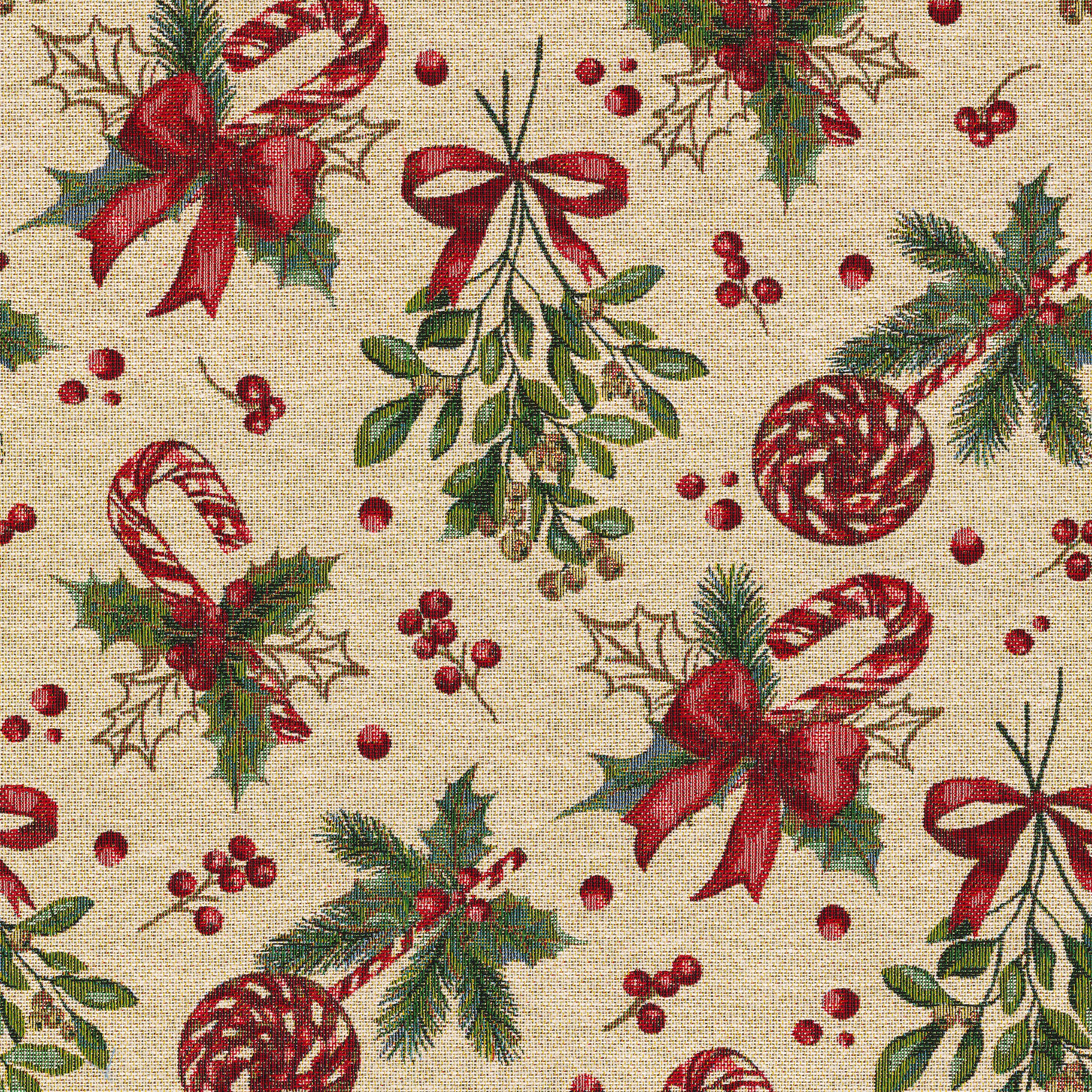 Christmas 629-53 vánoční vzor se zlatým akcentem